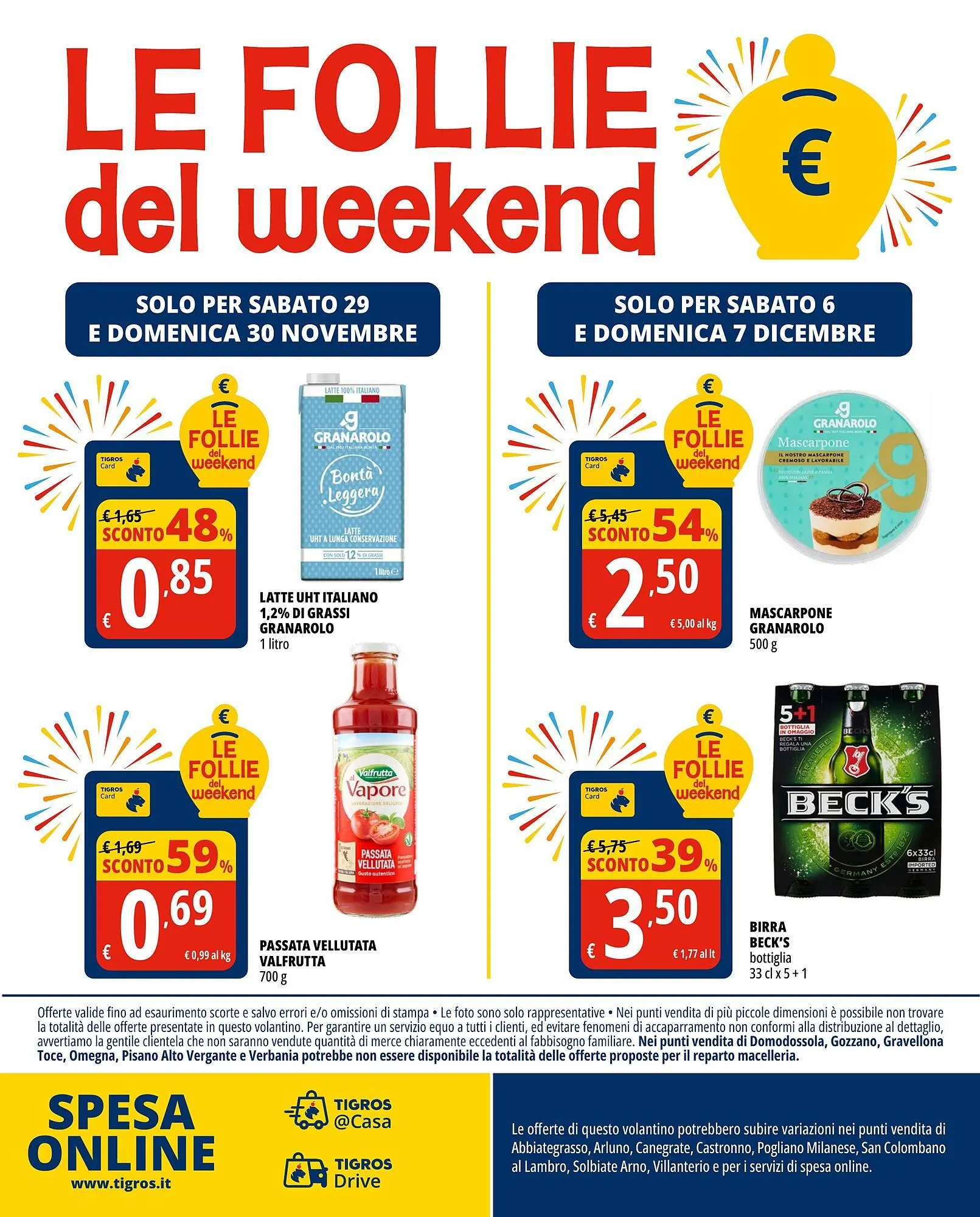 Volantino Tigros da 26 novembre a 9 dicembre di 2025 - Pagina del volantino 33