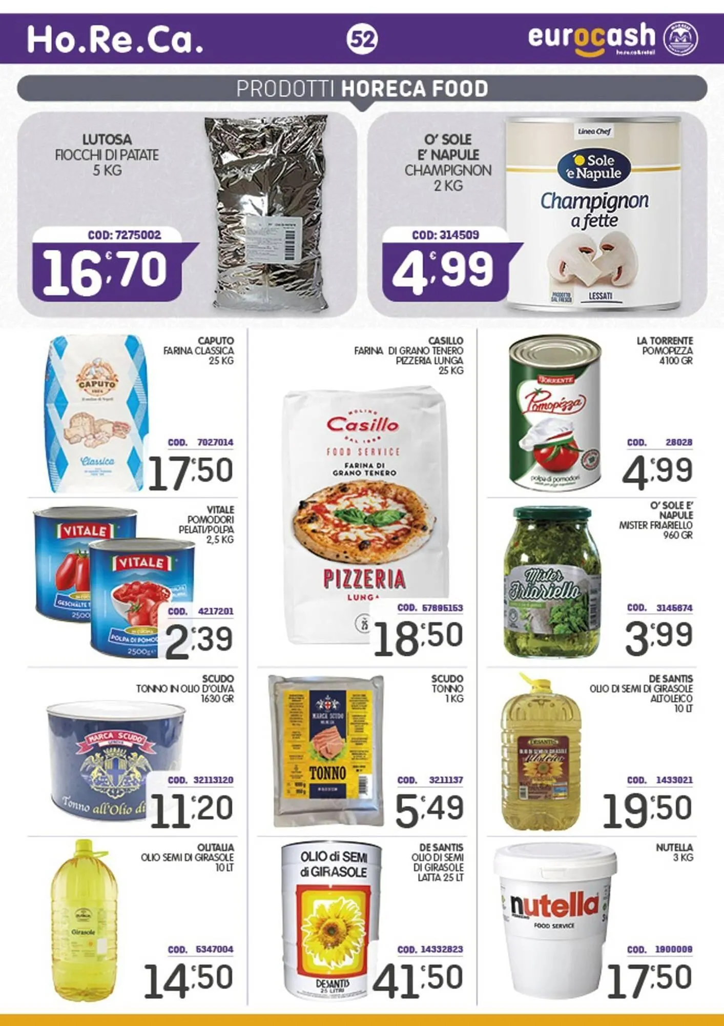Volantino Eurocash da 23 giugno a 13 luglio di 2025 - Pagina del volantino 52