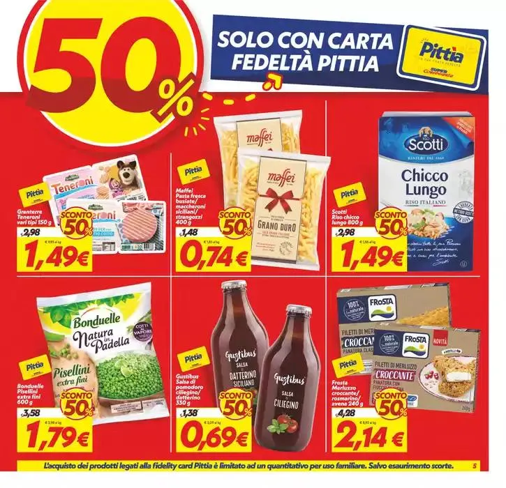 Sconti fino al 50% da 7 marzo a 14 marzo di 2025 - Pagina del volantino 5