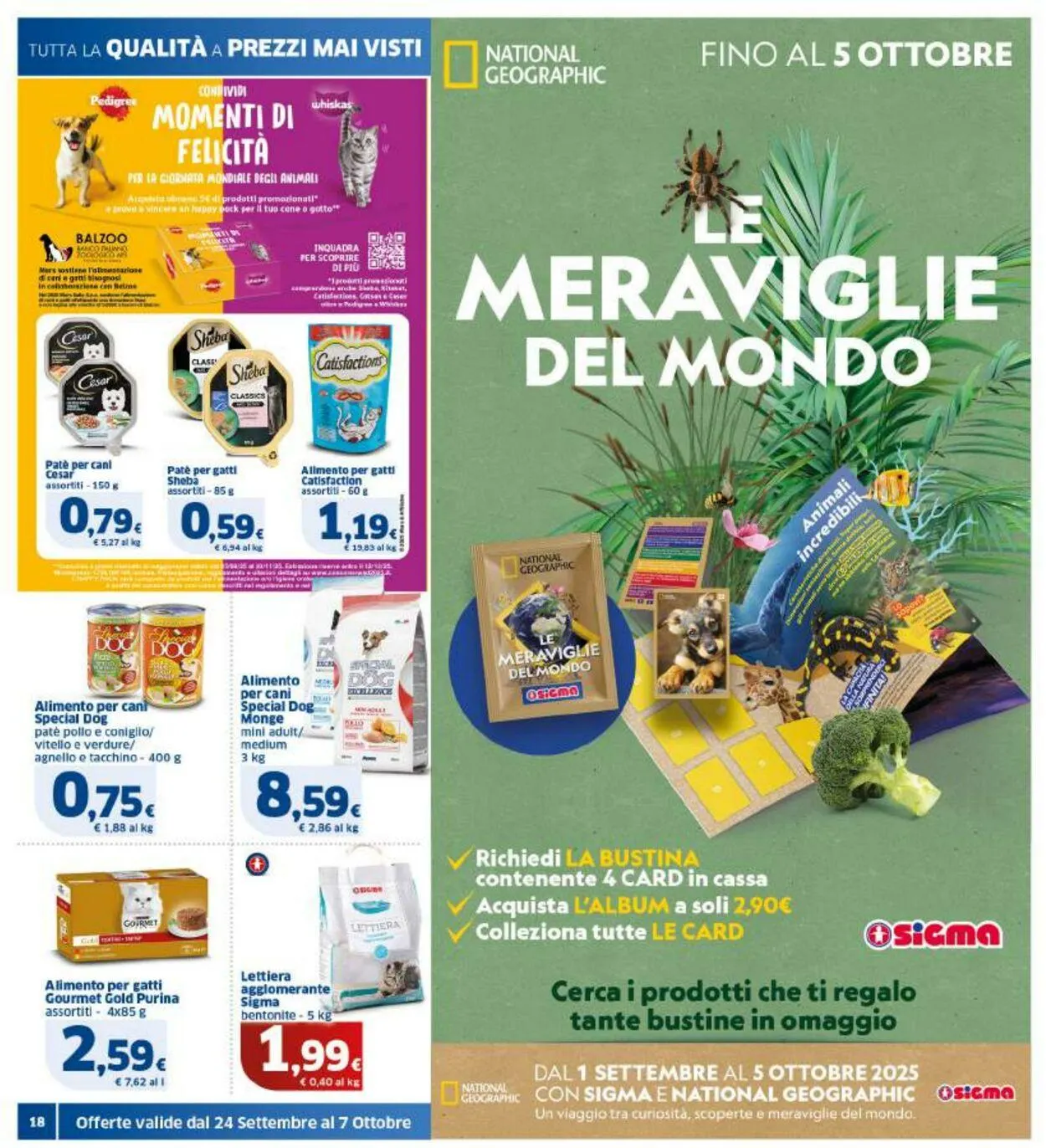 Sigma - Bologna Volantino attuale da 24 settembre a 7 ottobre di 2025 - Pagina del volantino 18