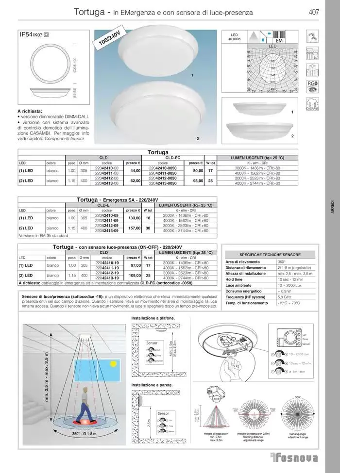 Fosnova LED 24/25 da 16 gennaio a 31 ottobre di 2025 - Pagina del volantino 409