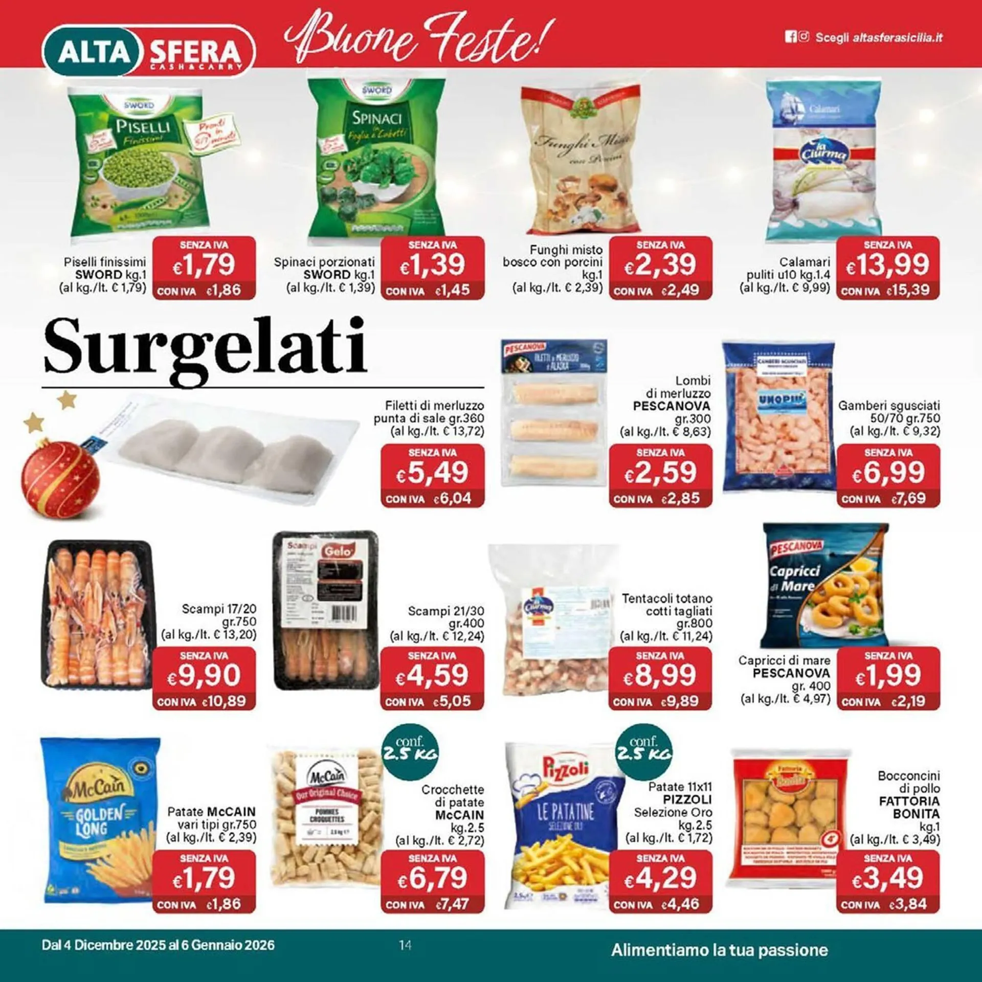 Volantino Altasfera da 4 dicembre a 6 gennaio di 2026 - Pagina del volantino 14