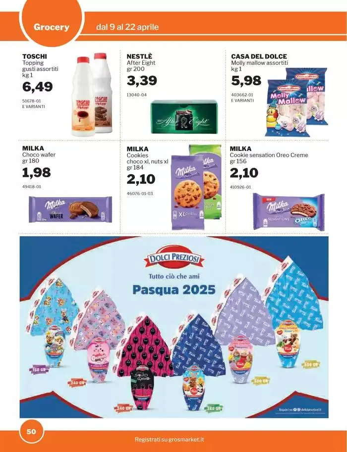 Promozioni da 9 aprile a 22 aprile di 2025 - Pagina del volantino 50