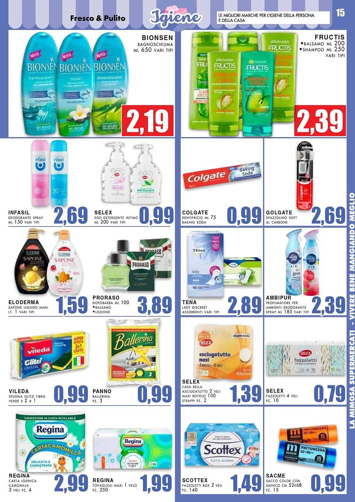 Volantino La Mimosa Supermercati da 20 ottobre a 2 novembre di 2025 - Pagina del volantino 15