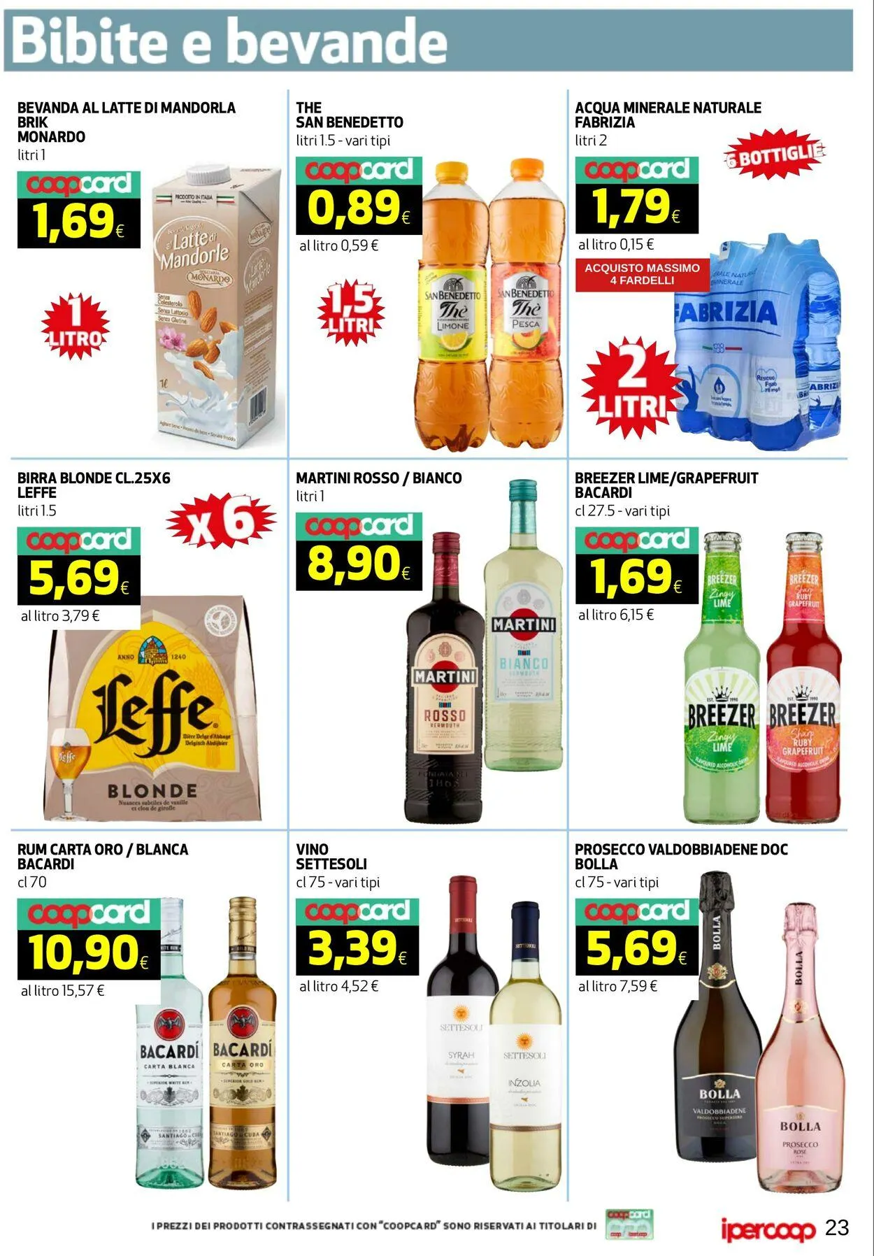 Coop Volantino attuale da 6 agosto a 17 agosto di 2025 - Pagina del volantino 23