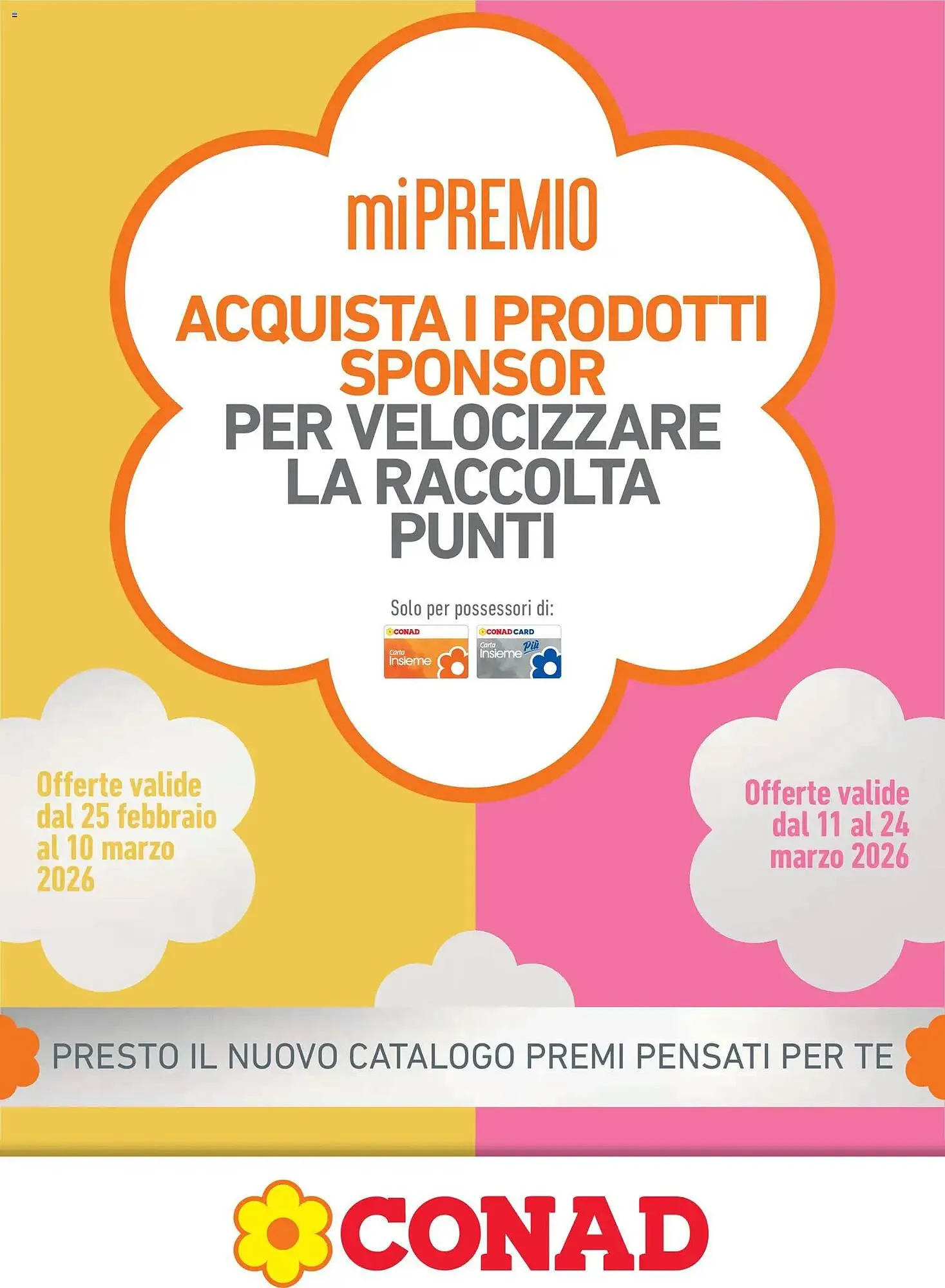 Volantino Conad da 25 febbraio a 24 marzo di 2026 - Pagina del volantino 1
