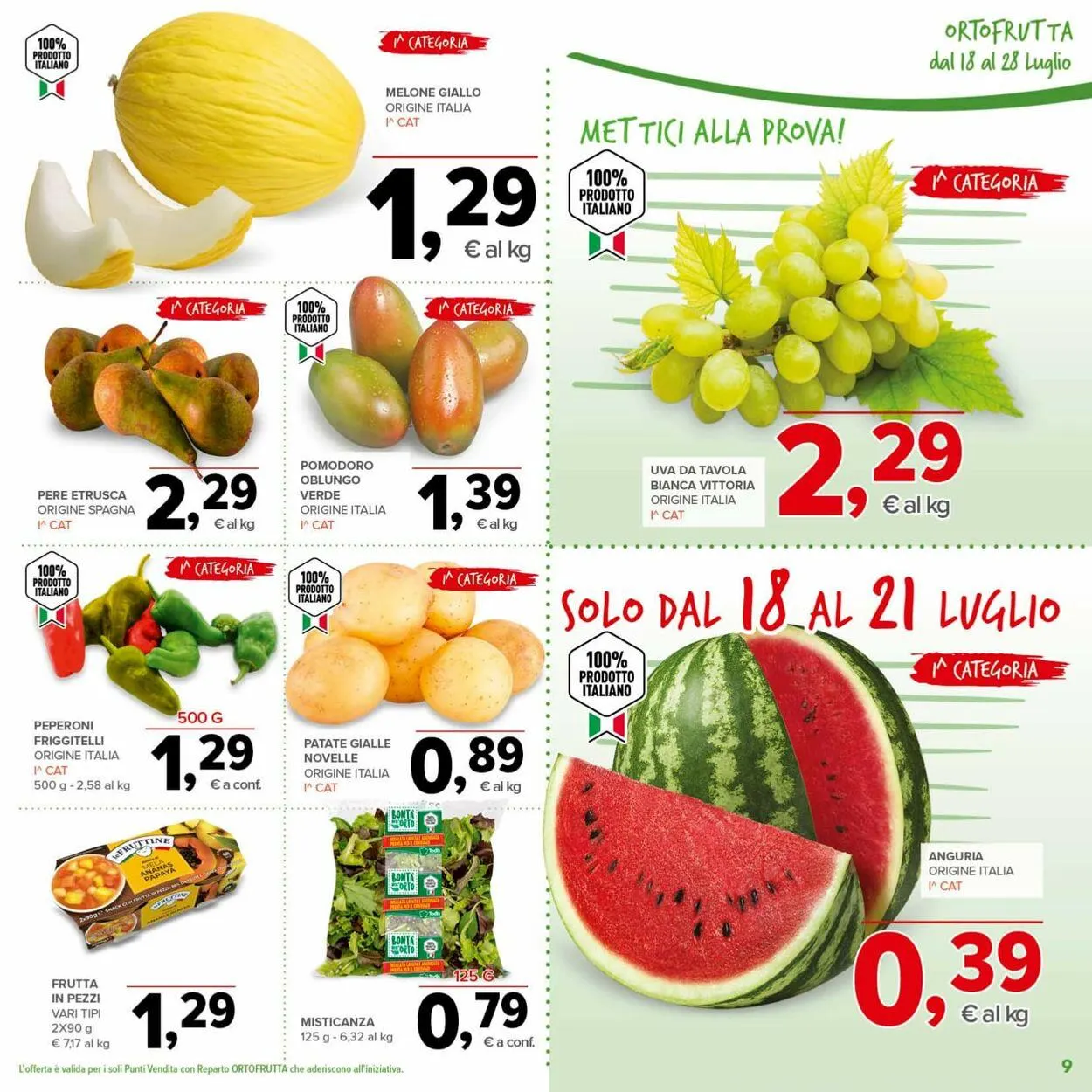 Todis Volantino attuale da 24 luglio a 7 agosto di 2024 - Pagina del volantino 9