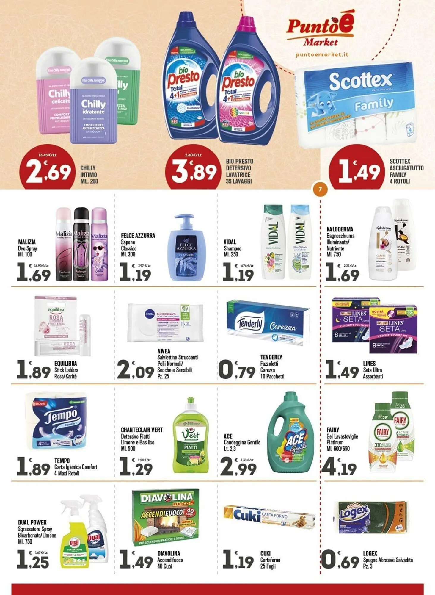 Volantino Punto é market da 27 ottobre a 9 novembre di 2025 - Pagina del volantino 7