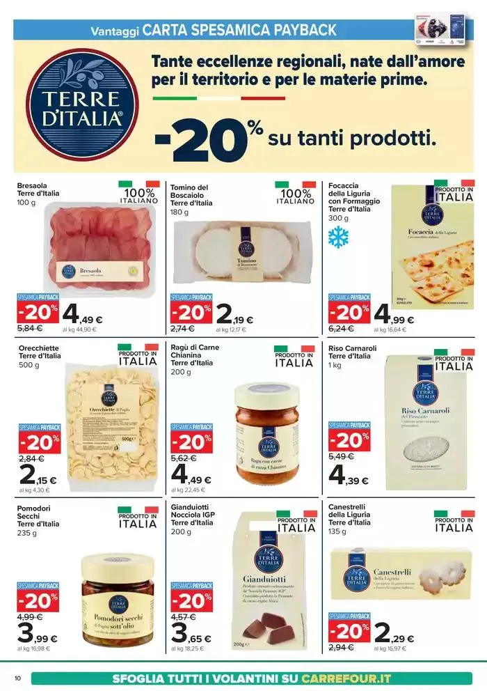 Sconti di pasqua da 3 aprile a 21 aprile di 2025 - Pagina del volantino 10