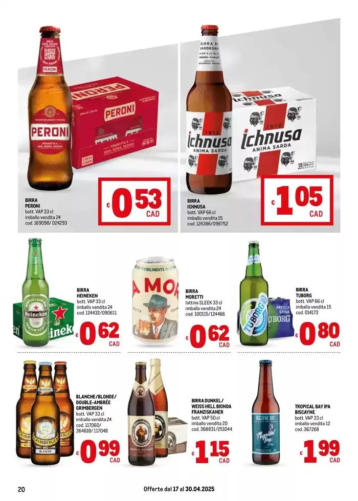 Offerte per Te -Area 5 da 22 aprile a 30 aprile di 2025 - Pagina del volantino 20