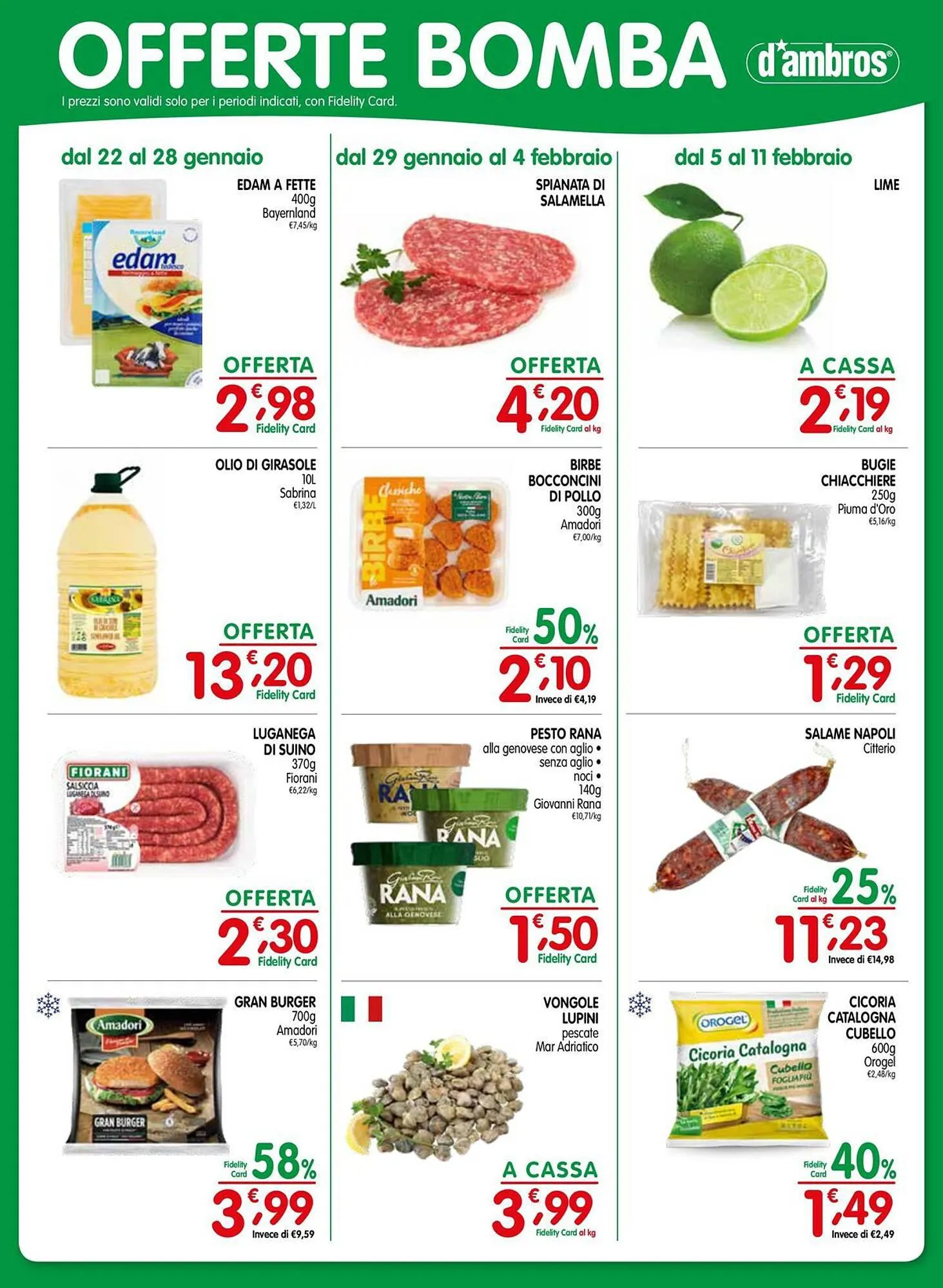 Volantino D'Ambros da 22 gennaio a 11 febbraio di 2024 - Pagina del volantino 12