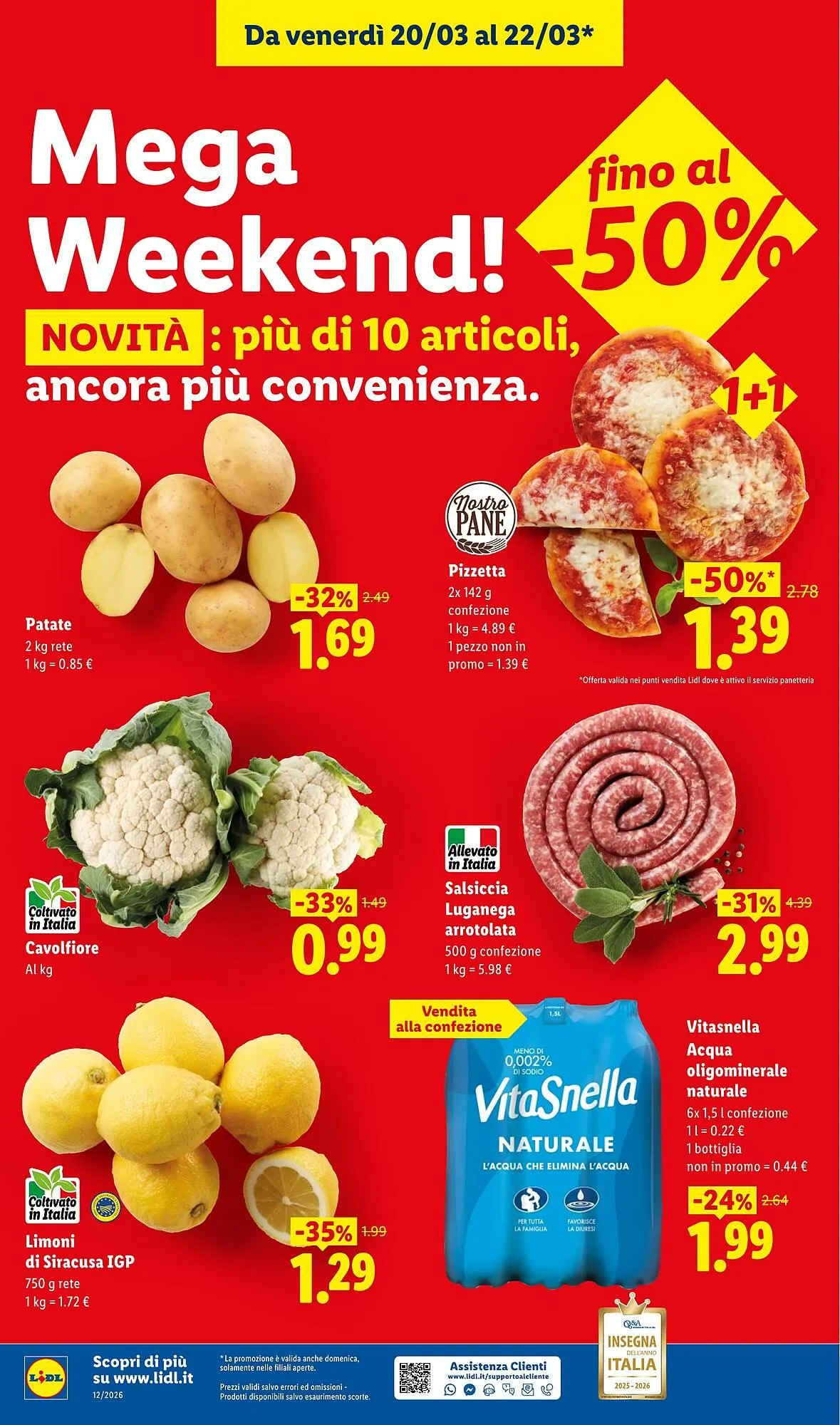 Volantino Lidl da 16 marzo a 22 marzo di 2026 - Pagina del volantino 50