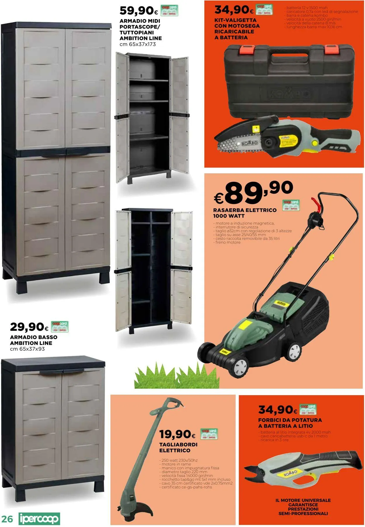 Coop Volantino attuale da 10 aprile a 2 giugno di 2025 - Pagina del volantino 26