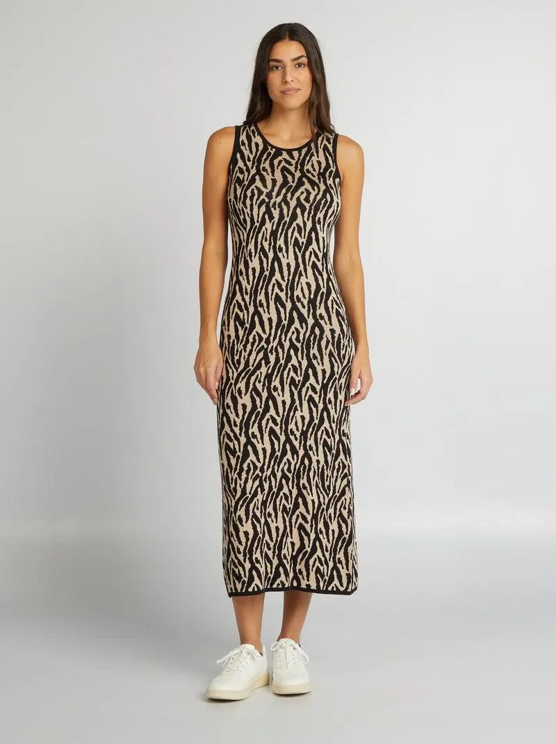 Vestito in maglina senza maniche 'JDY' - NERO