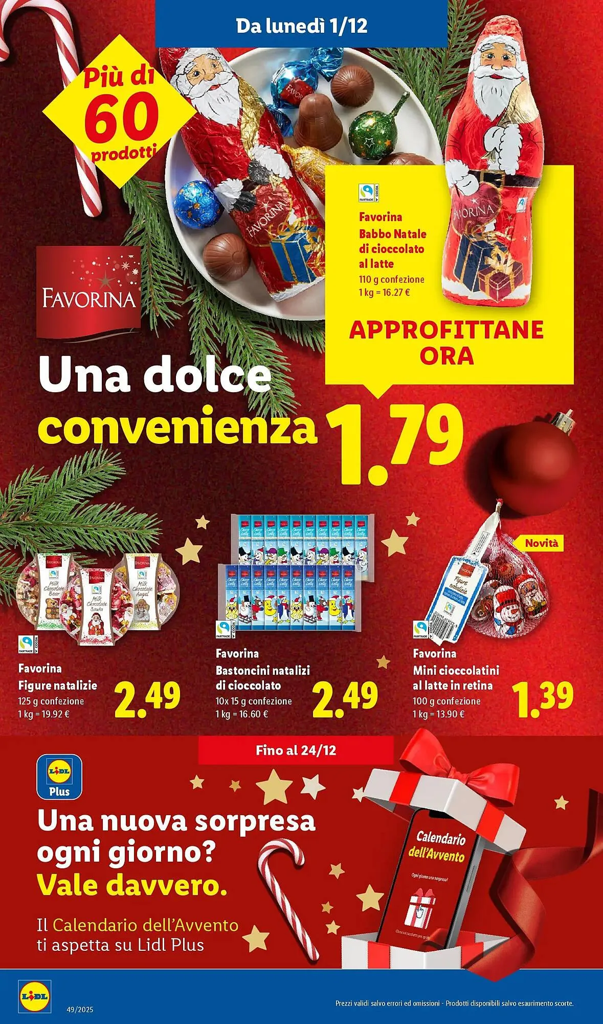 Volantino Lidl da 1 dicembre a 7 dicembre di 2025 - Pagina del volantino 14