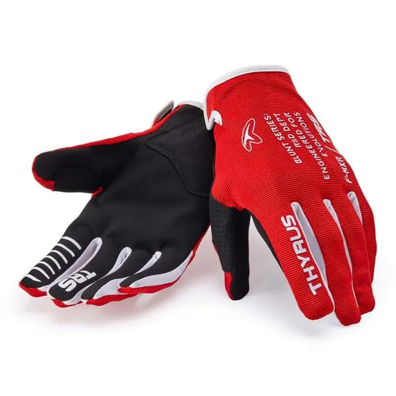 Guanti da cross e enduro Blunt Rosso/Bianco