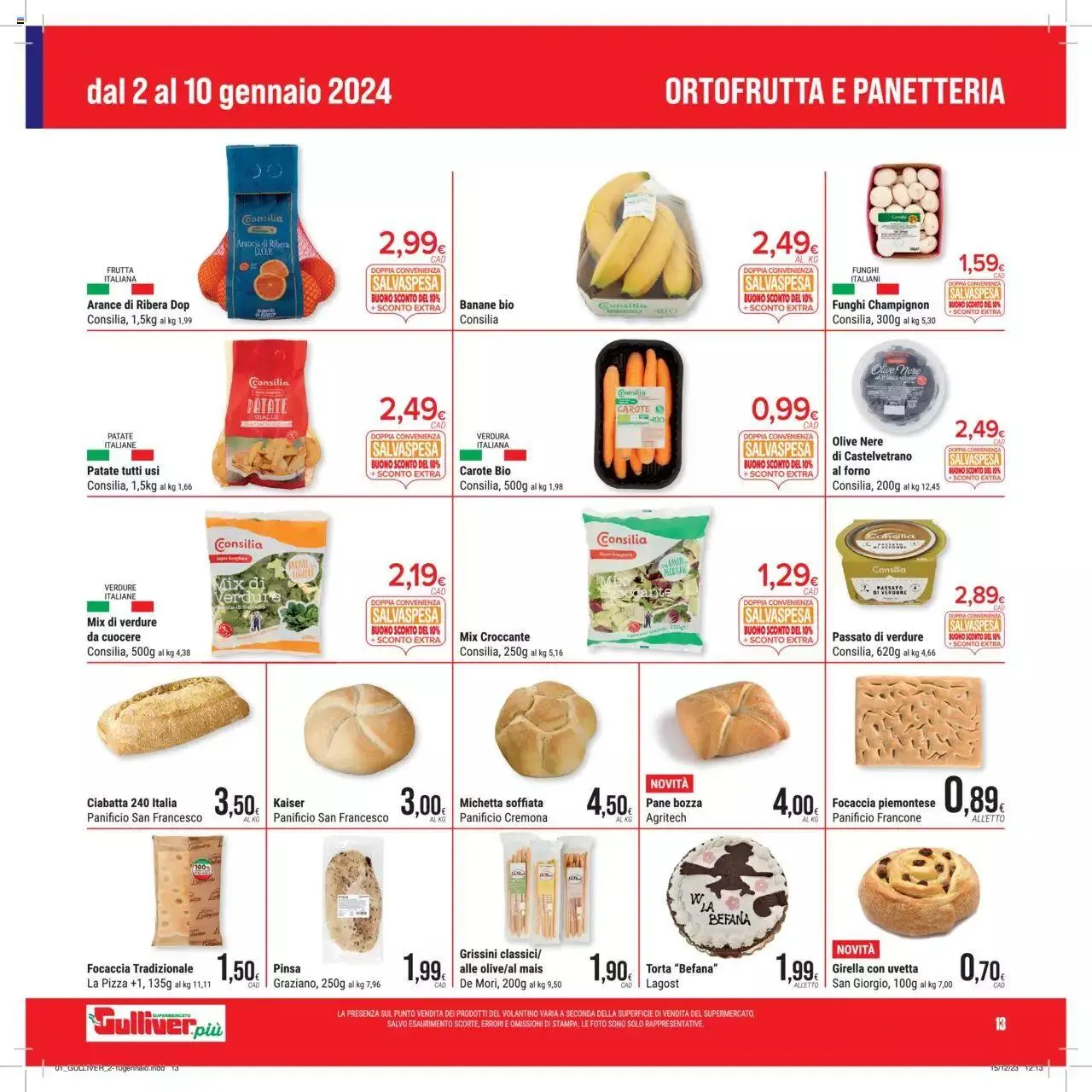 Volantino Gulliver da 2 gennaio a 10 gennaio di 2024 - Pagina del volantino 13