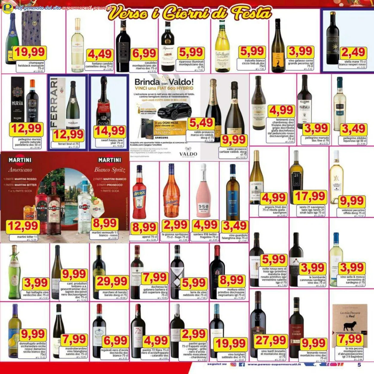 Pewex Volantino attuale da 12 gennaio a 26 gennaio di 2026 - Pagina del volantino 5