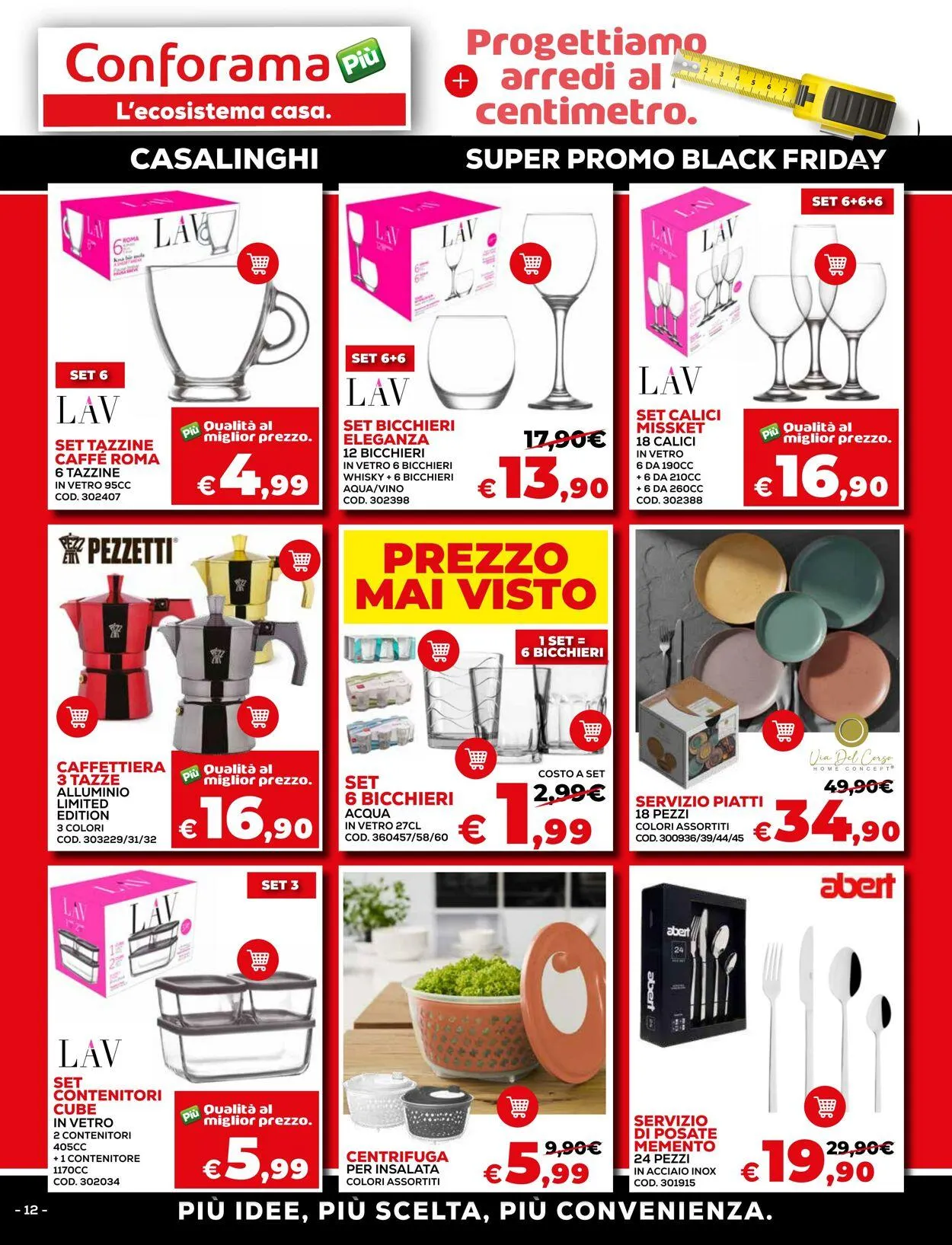 Conforama Volantino attuale da 14 novembre a 30 novembre di 2025 - Pagina del volantino 12