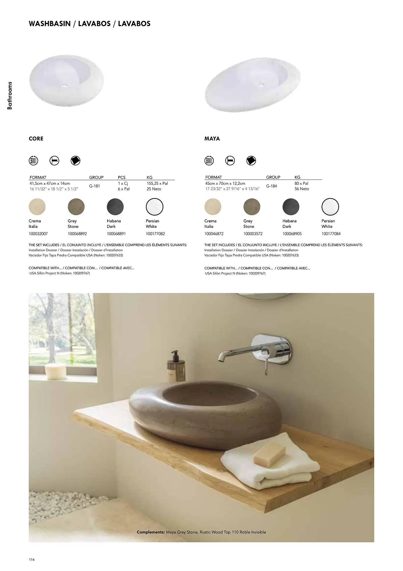 Volantino Porcelanosa da 9 aprile a 28 dicembre di 2024 - Pagina del volantino 124