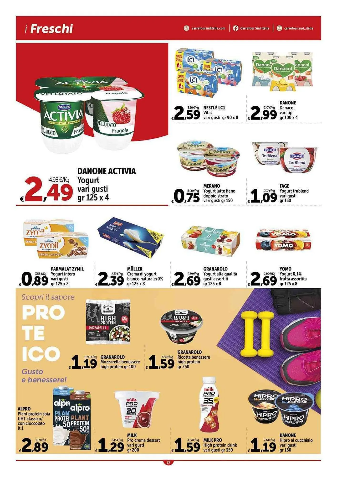 Volantino Carrefour Market da 11 aprile a 20 aprile di 2024 - Pagina del volantino 27