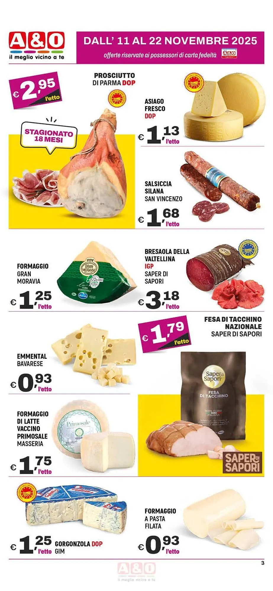 Volantino A&O da 11 novembre a 22 novembre di 2025 - Pagina del volantino 3