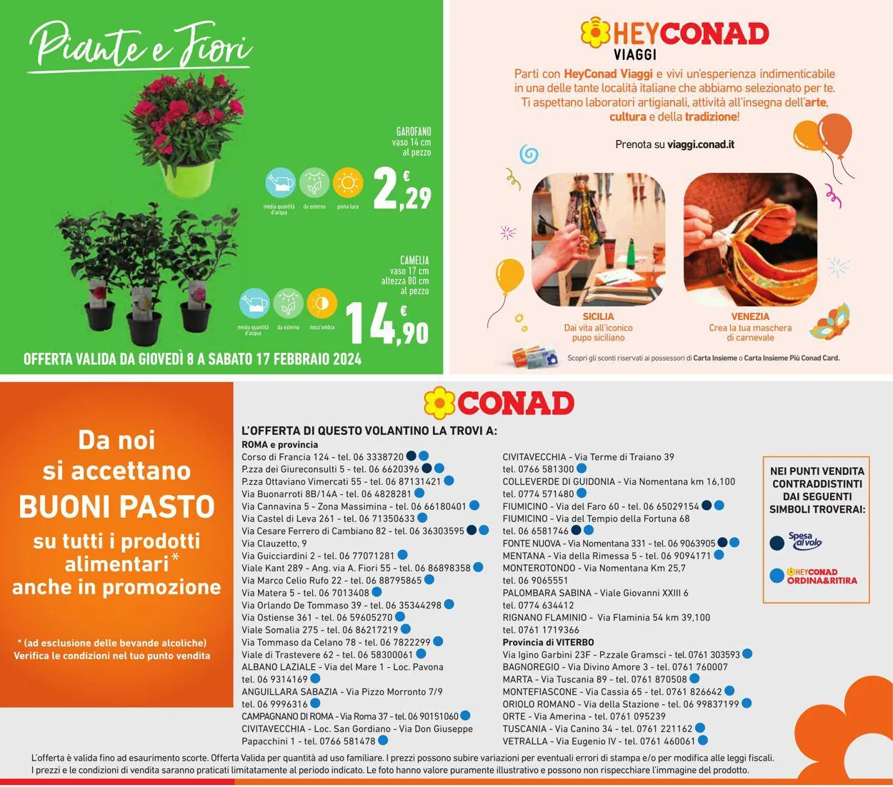 Conad - Roma Volantino attuale da 8 febbraio a 17 febbraio di 2024 - Pagina del volantino 23