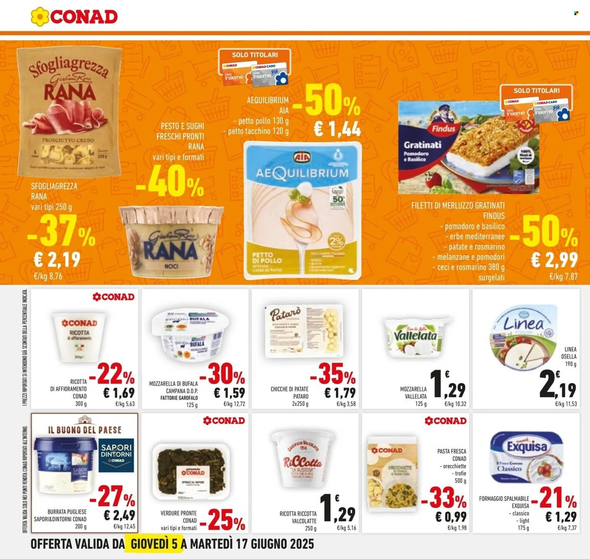 Volantino Conad da 5 giugno a 14 giugno di 2025 - Pagina del volantino 22