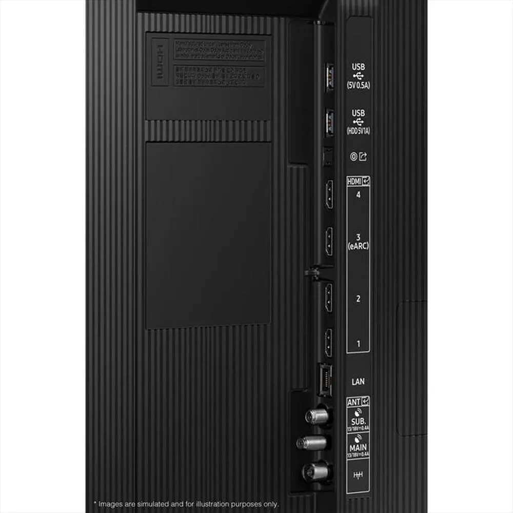 SAMSUNG - Smart TV Q-LED UHD 4K 50" QE50Q80DATXZT-ECLIPSE SILVER