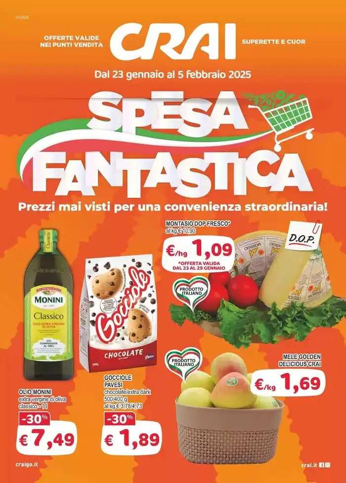 Spesa fantastica da 23 gennaio a 5 febbraio di 2025 - Pagina del volantino 1