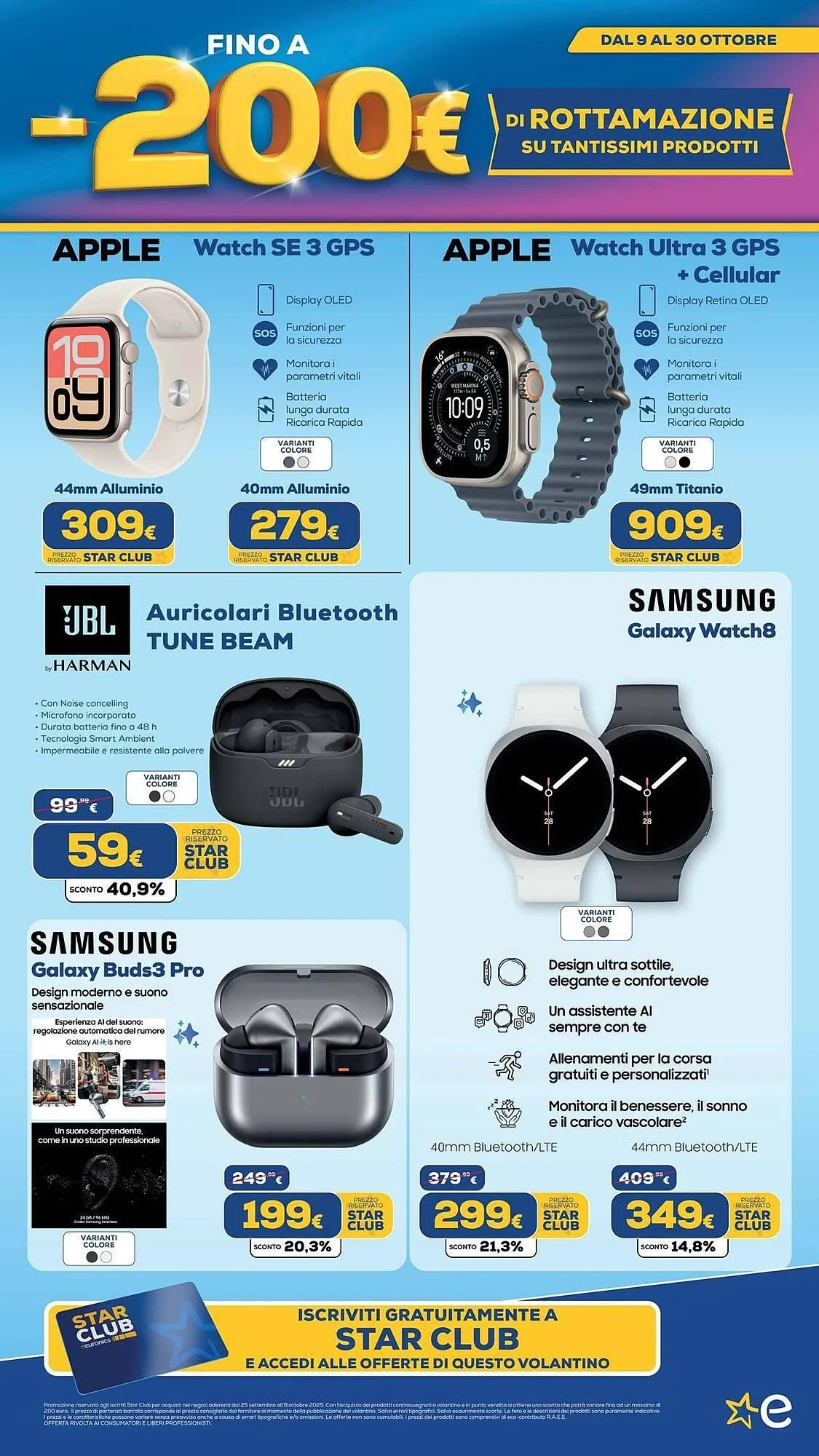 Volantino Euronics da 13 ottobre a 30 ottobre di 2025 - Pagina del volantino 73