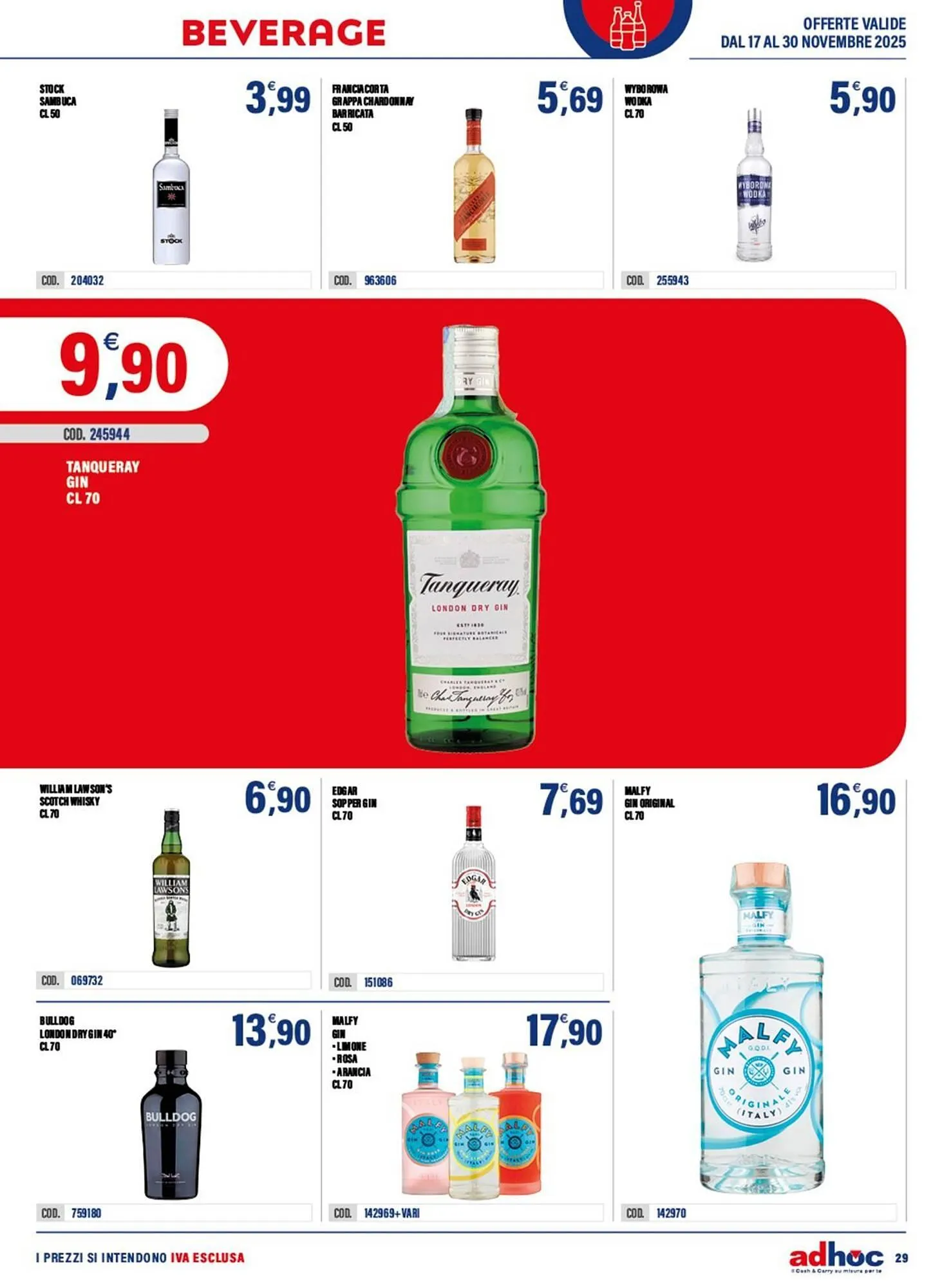 Volantino Adhoc da 17 novembre a 30 novembre di 2025 - Pagina del volantino 29