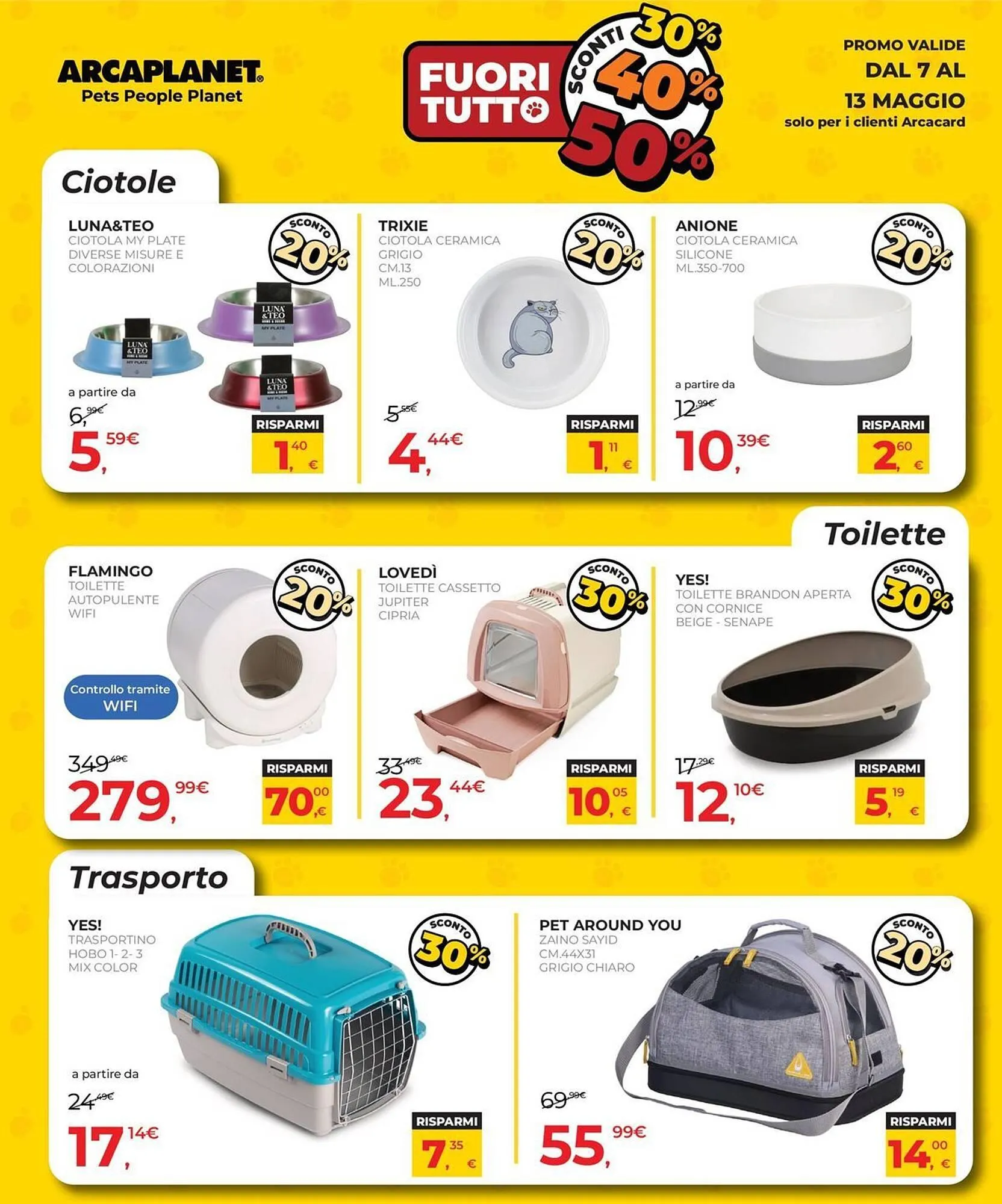 Volantino Arcaplanet da 7 maggio a 27 maggio di 2026 - Pagina del volantino 4