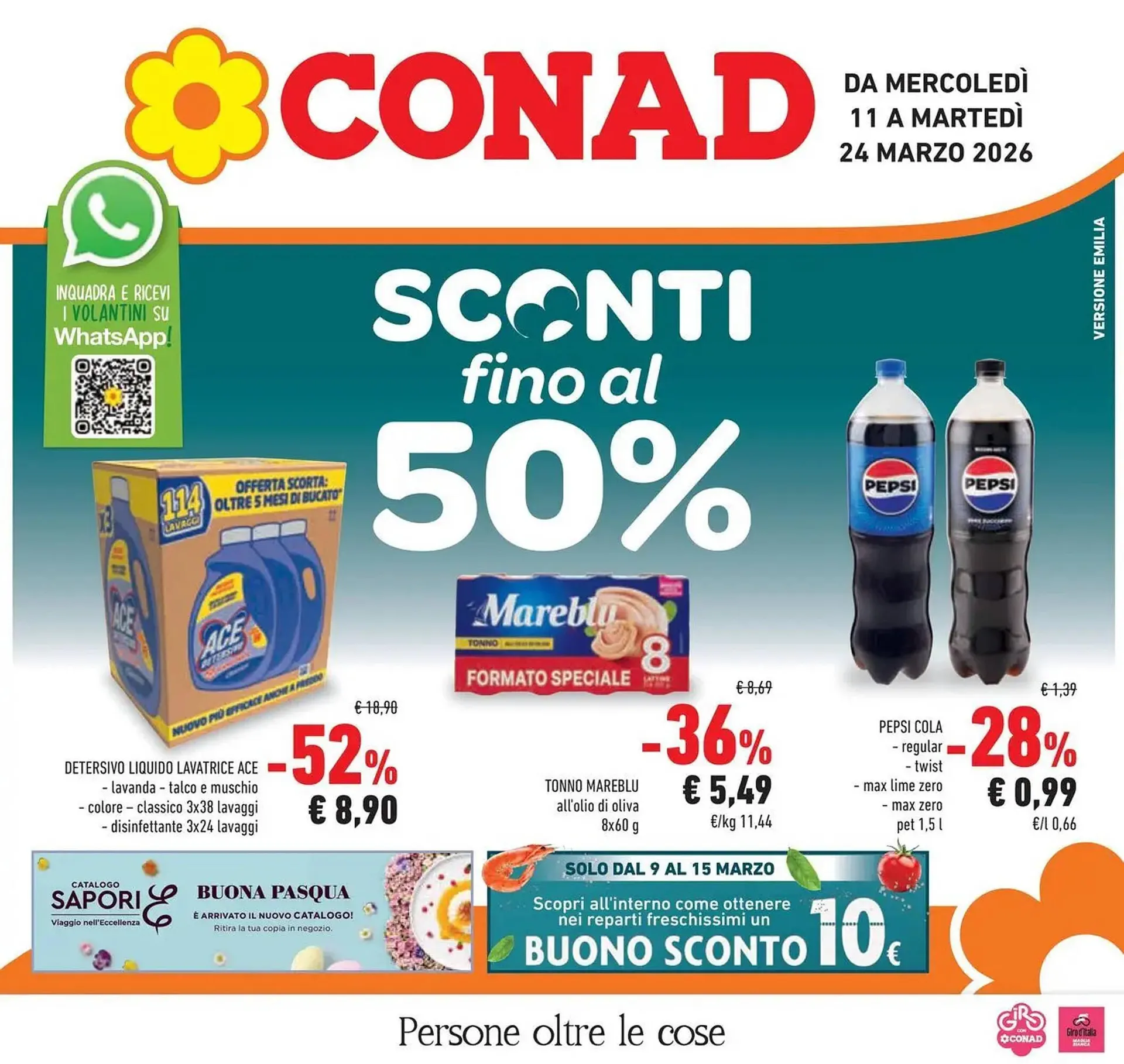 Volantino Conad da 10 marzo a 24 marzo di 2026 - Pagina del volantino 1