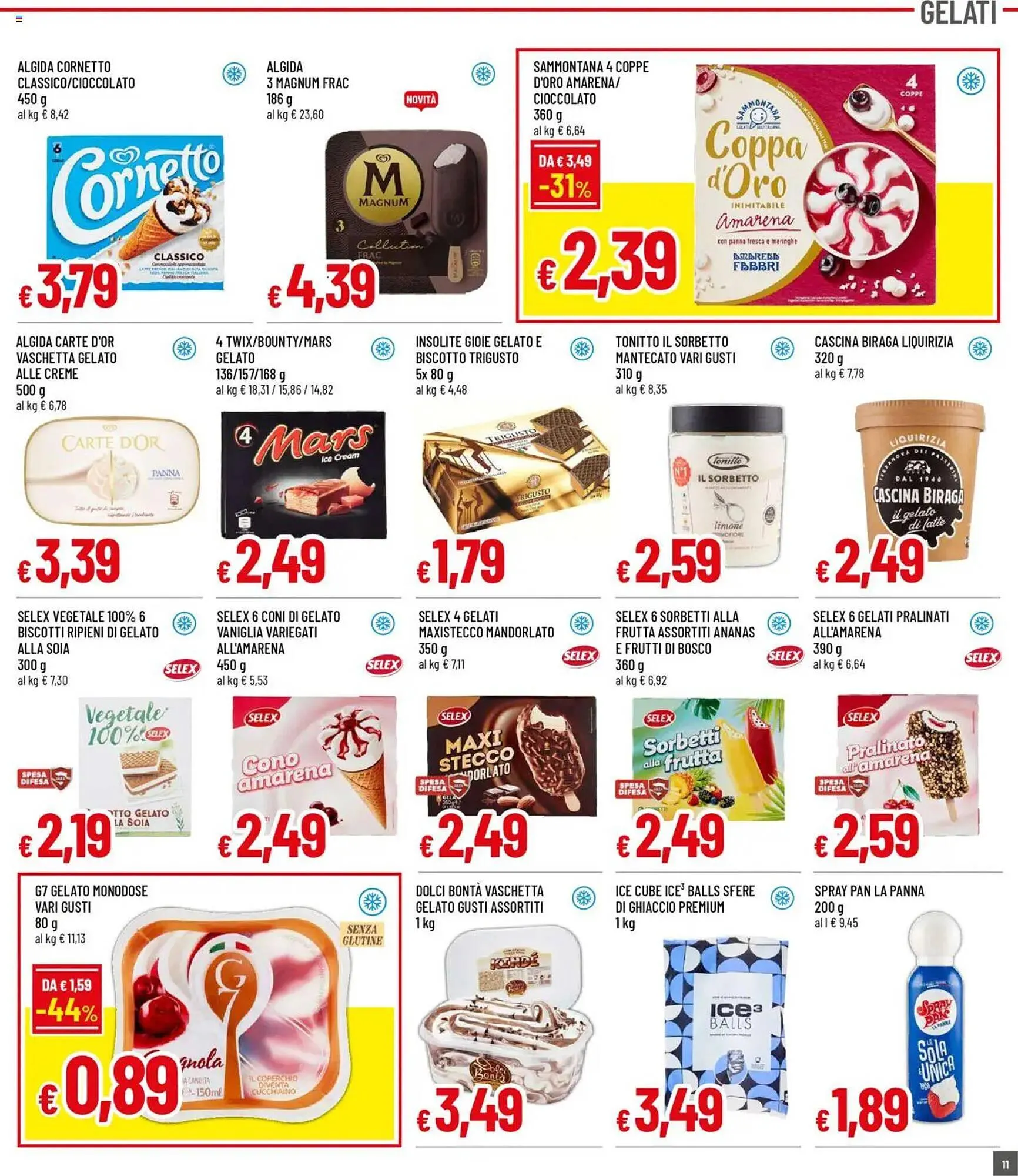 Volantino Galassia da 11 agosto a 20 agosto di 2025 - Pagina del volantino 11