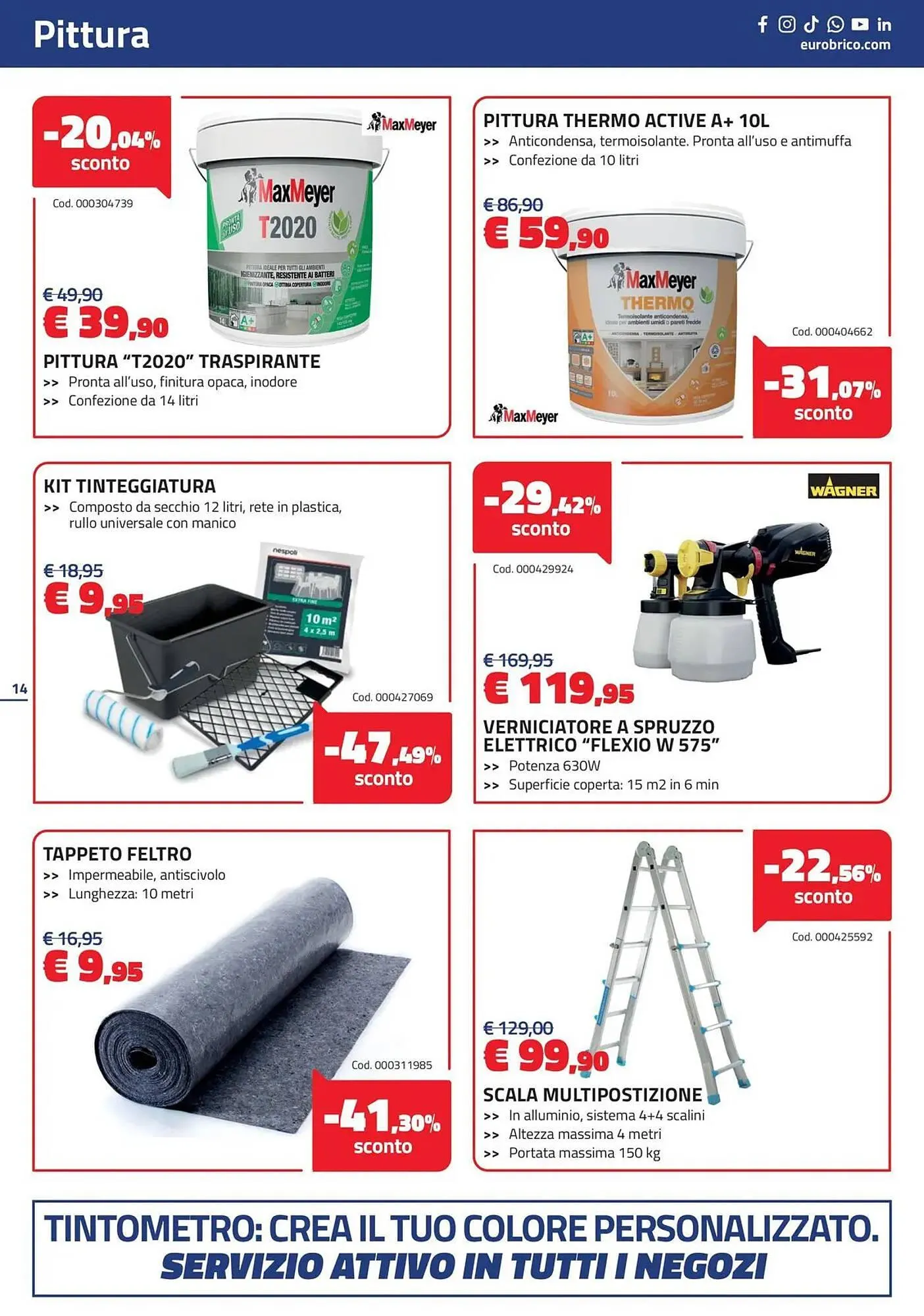 Volantino Eurobrico da 19 marzo a 9 aprile di 2026 - Pagina del volantino 14