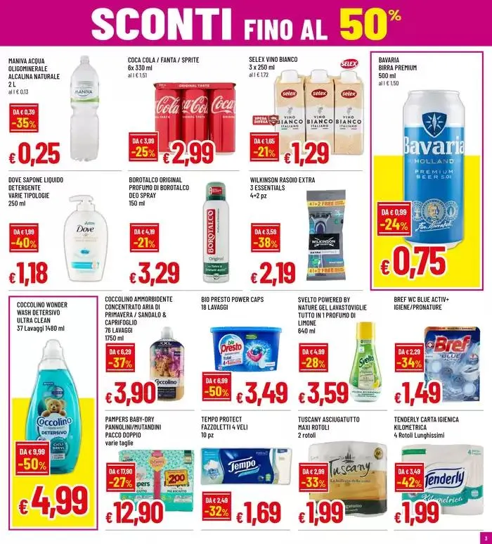 SCONTI FINO AL 50% da 23 gennaio a 5 febbraio di 2025 - Pagina del volantino 3