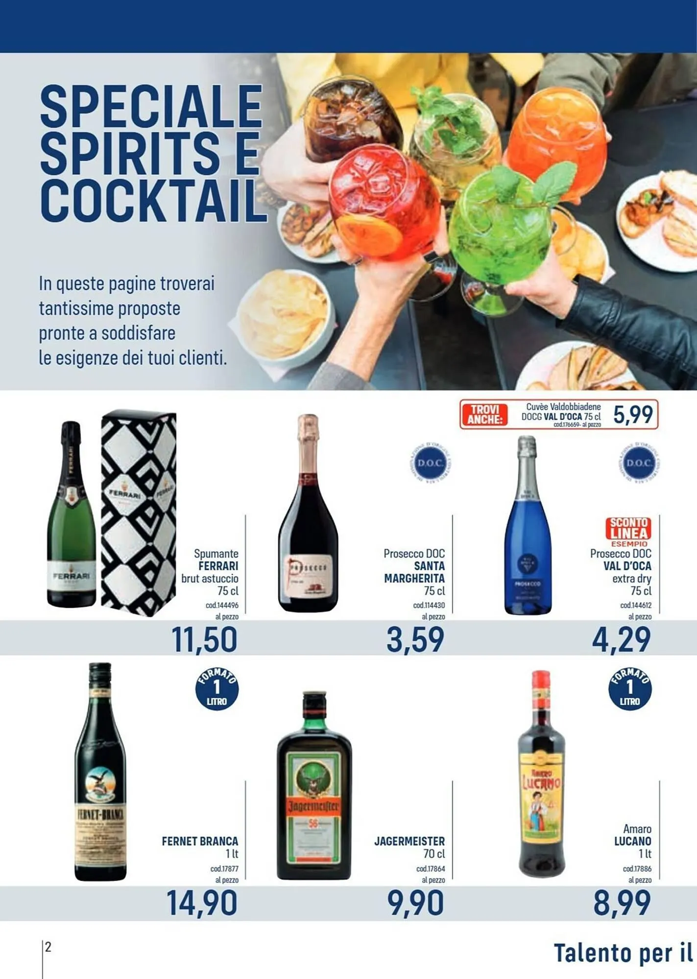 Volantino Talento Professional Store da 30 giugno a 13 luglio di 2025 - Pagina del volantino 2
