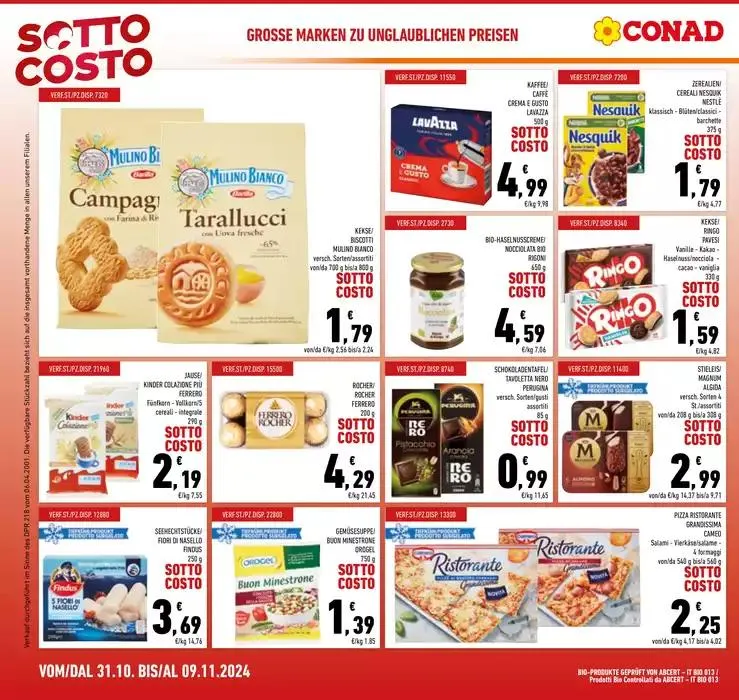 Sottocosto da 29 ottobre a 11 novembre di 2024 - Pagina del volantino 4