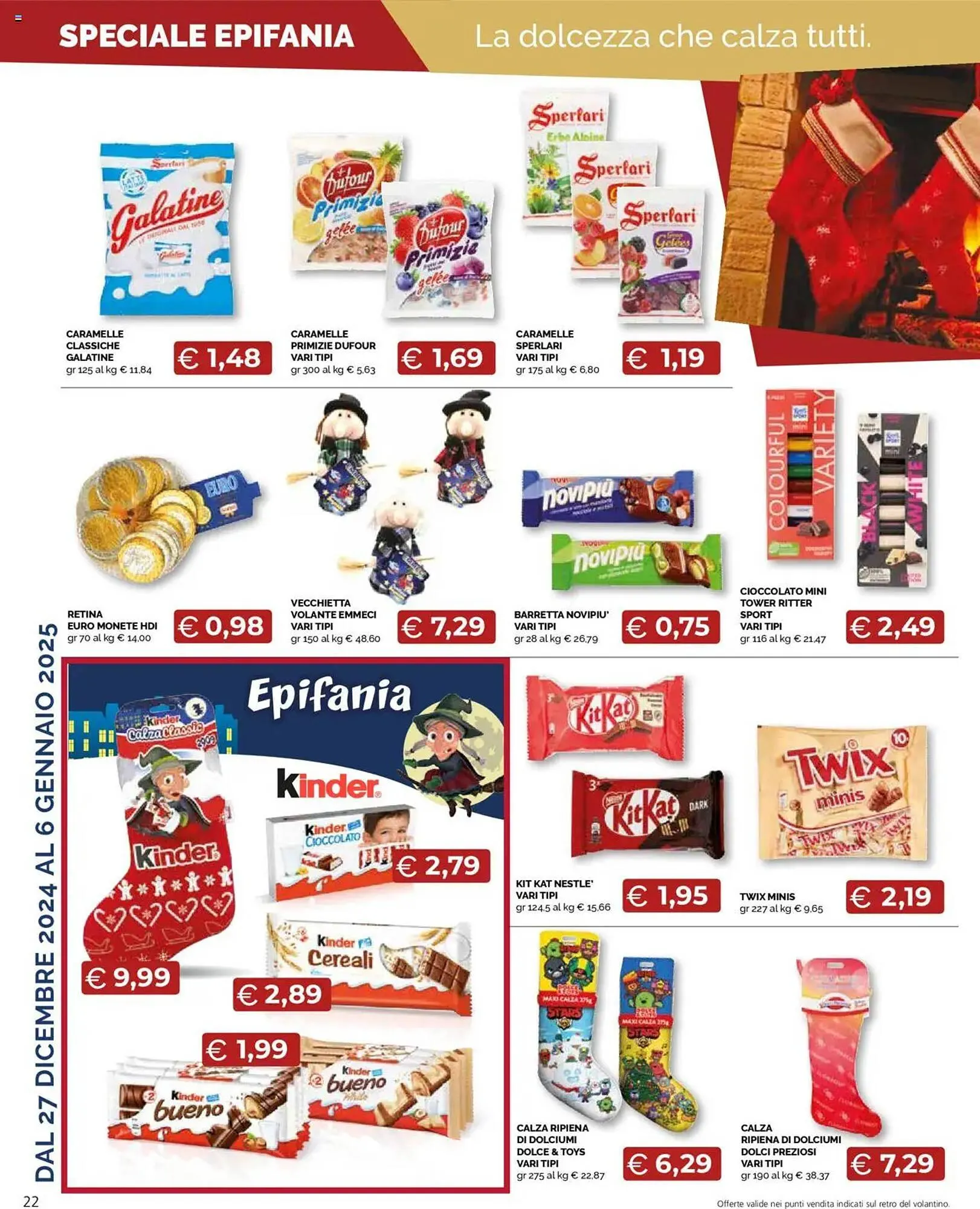 Volantino Mercatò Big da 27 dicembre a 6 gennaio di 2025 - Pagina del volantino 22