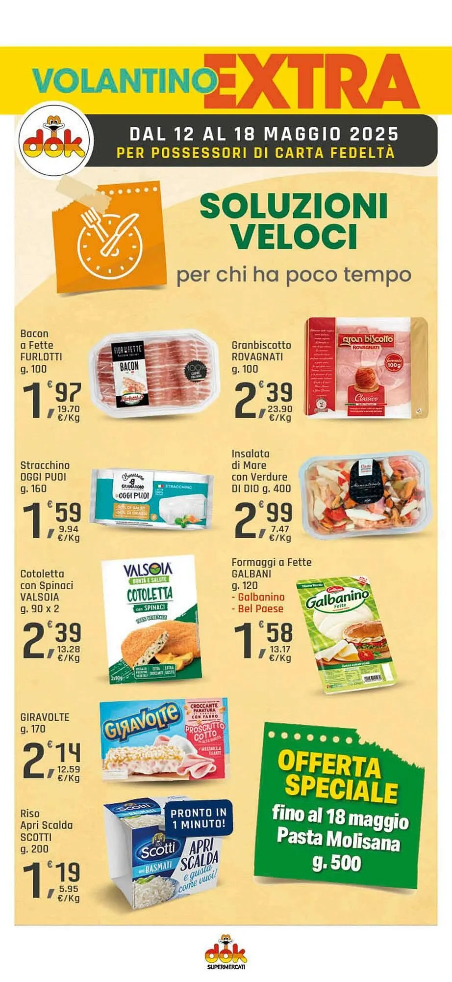 Volantino Supermercati Dok da 12 maggio a 18 maggio di 2025 - Pagina del volantino 14
