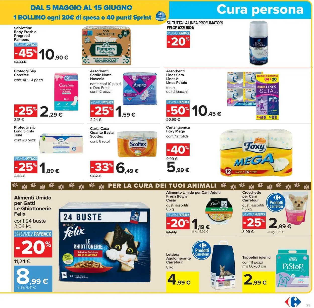Carrefour Volantino attuale da 29 maggio a 11 giugno di 2025 - Pagina del volantino 23
