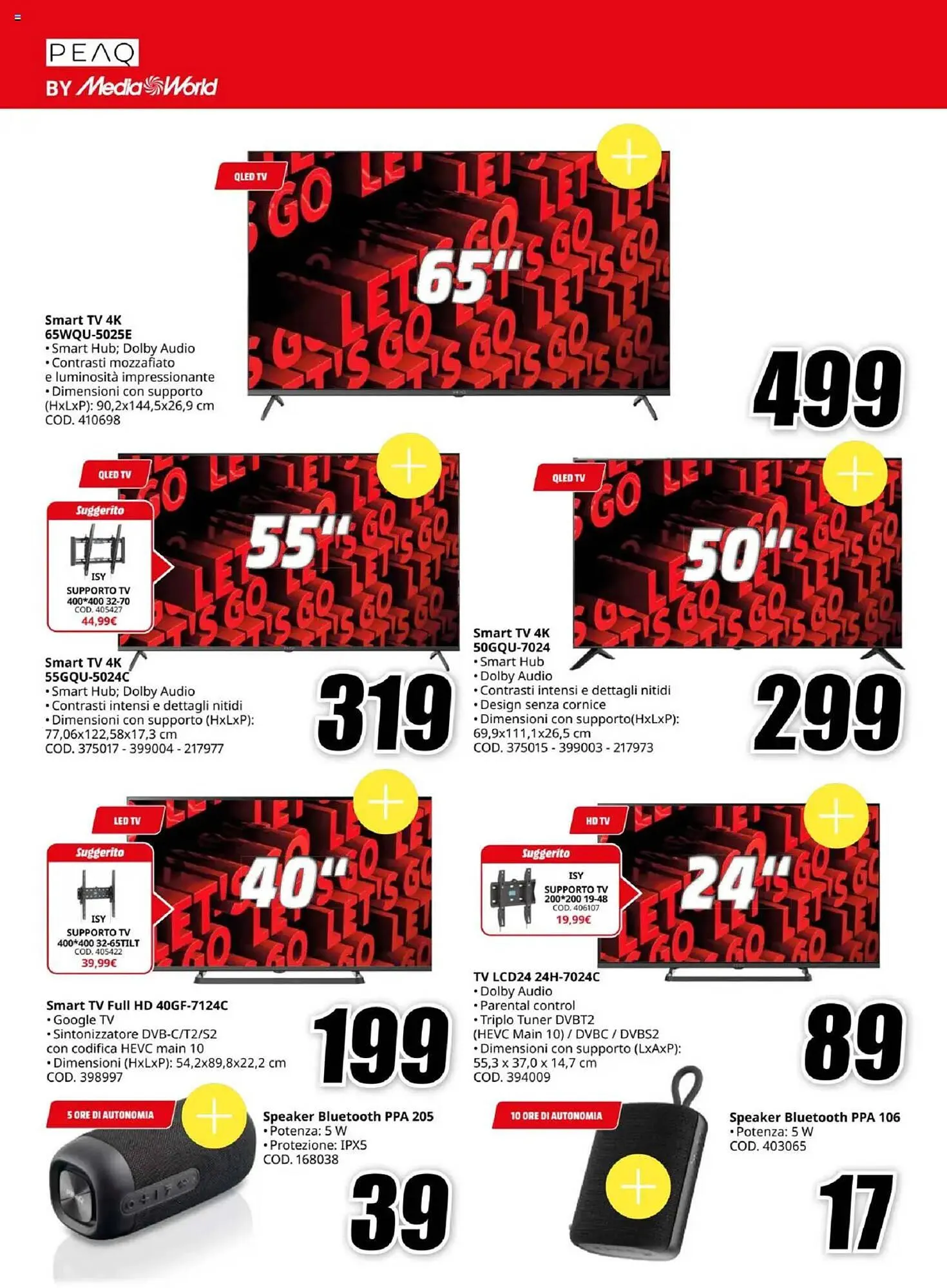 Volantino MediaWorld da 4 aprile a 20 aprile di 2025 - Pagina del volantino 6