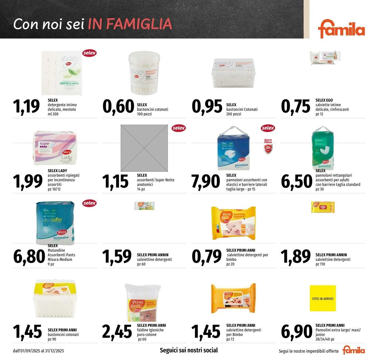 Famila Volantino attuale da 1 settembre a 31 dicembre di 2025 - Pagina del volantino 21