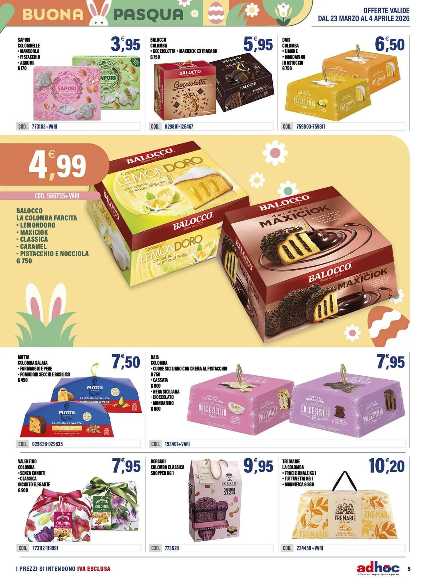 Volantino Adhoc da 23 marzo a 4 aprile di 2026 - Pagina del volantino 5