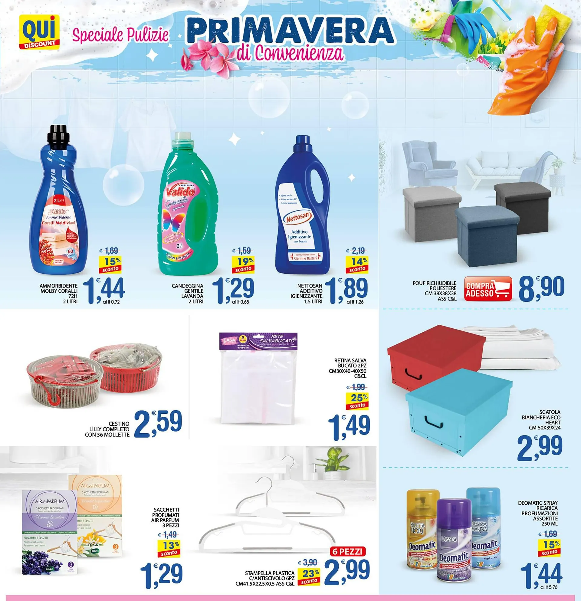 Volantino Qui Discount da 3 aprile a 20 aprile di 2024 - Pagina del volantino 5