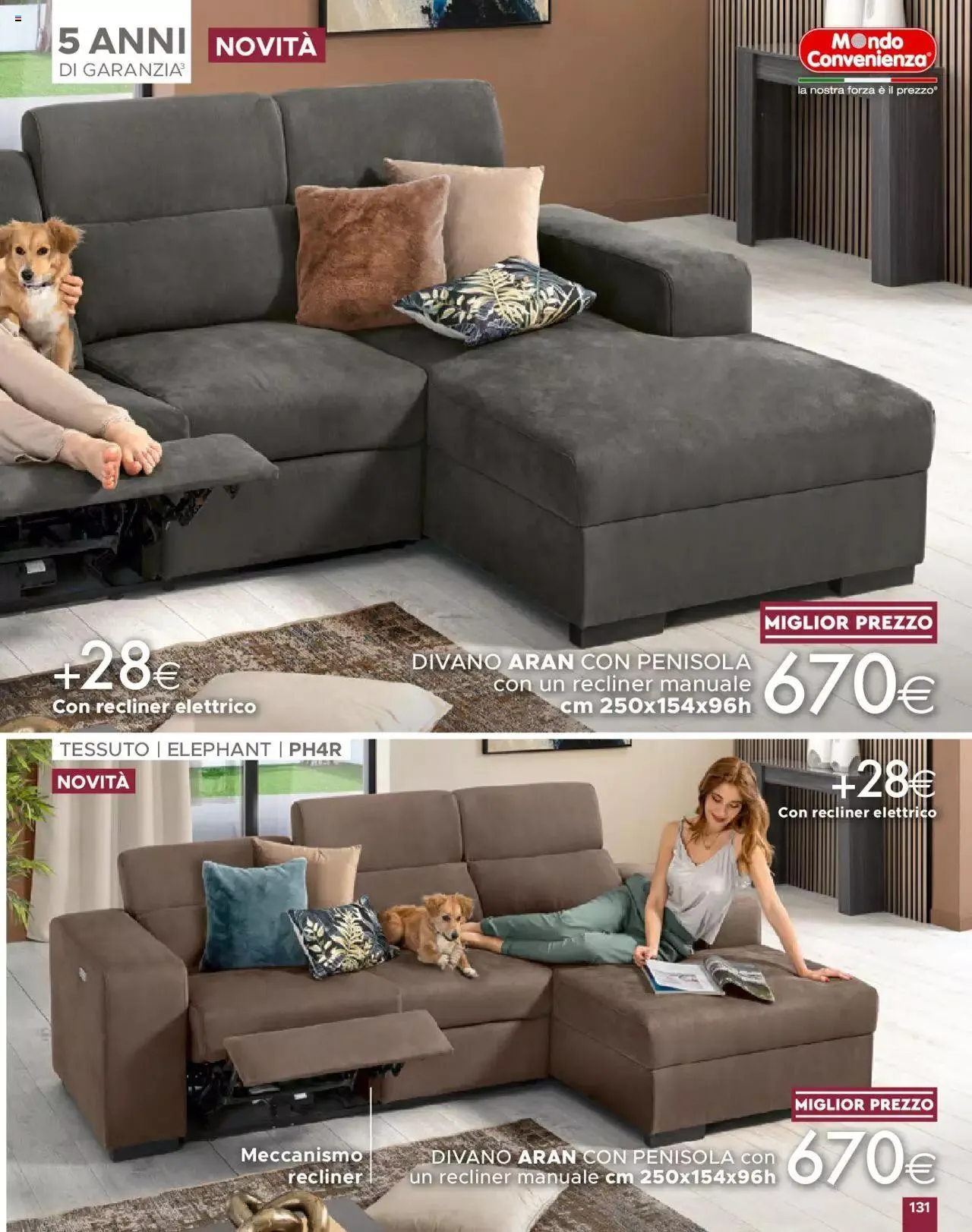 Volantino Mondo Convenienza da 1 ottobre a 31 dicembre di 2023 - Pagina del volantino 133