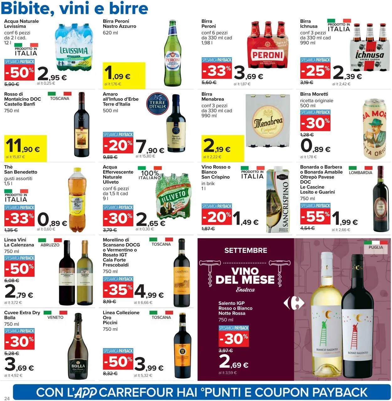 Carrefour Volantino attuale da 5 settembre a 14 settembre di 2025 - Pagina del volantino 24