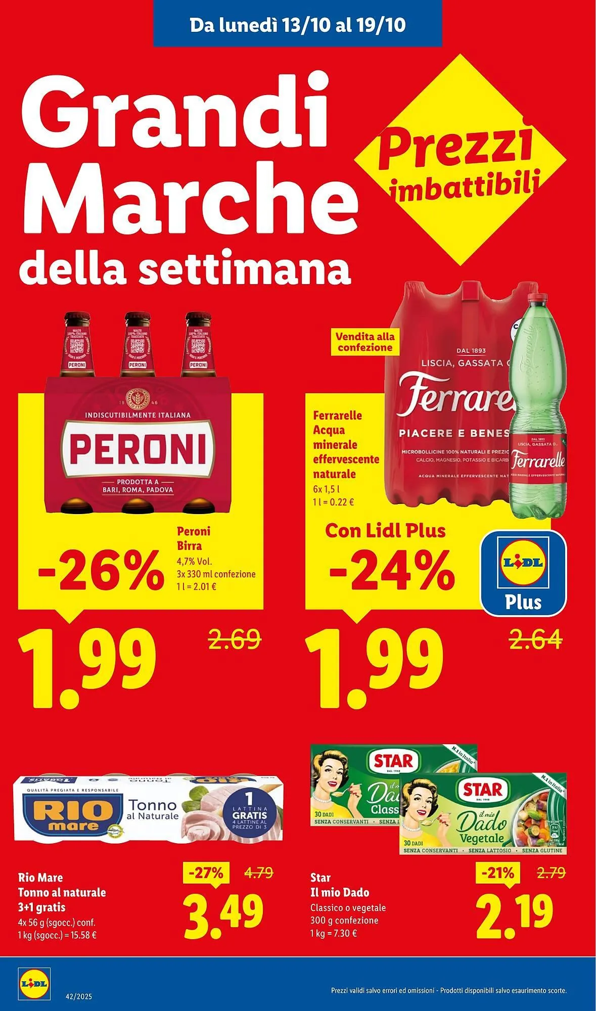 Volantino Lidl da 13 ottobre a 19 ottobre di 2025 - Pagina del volantino 18