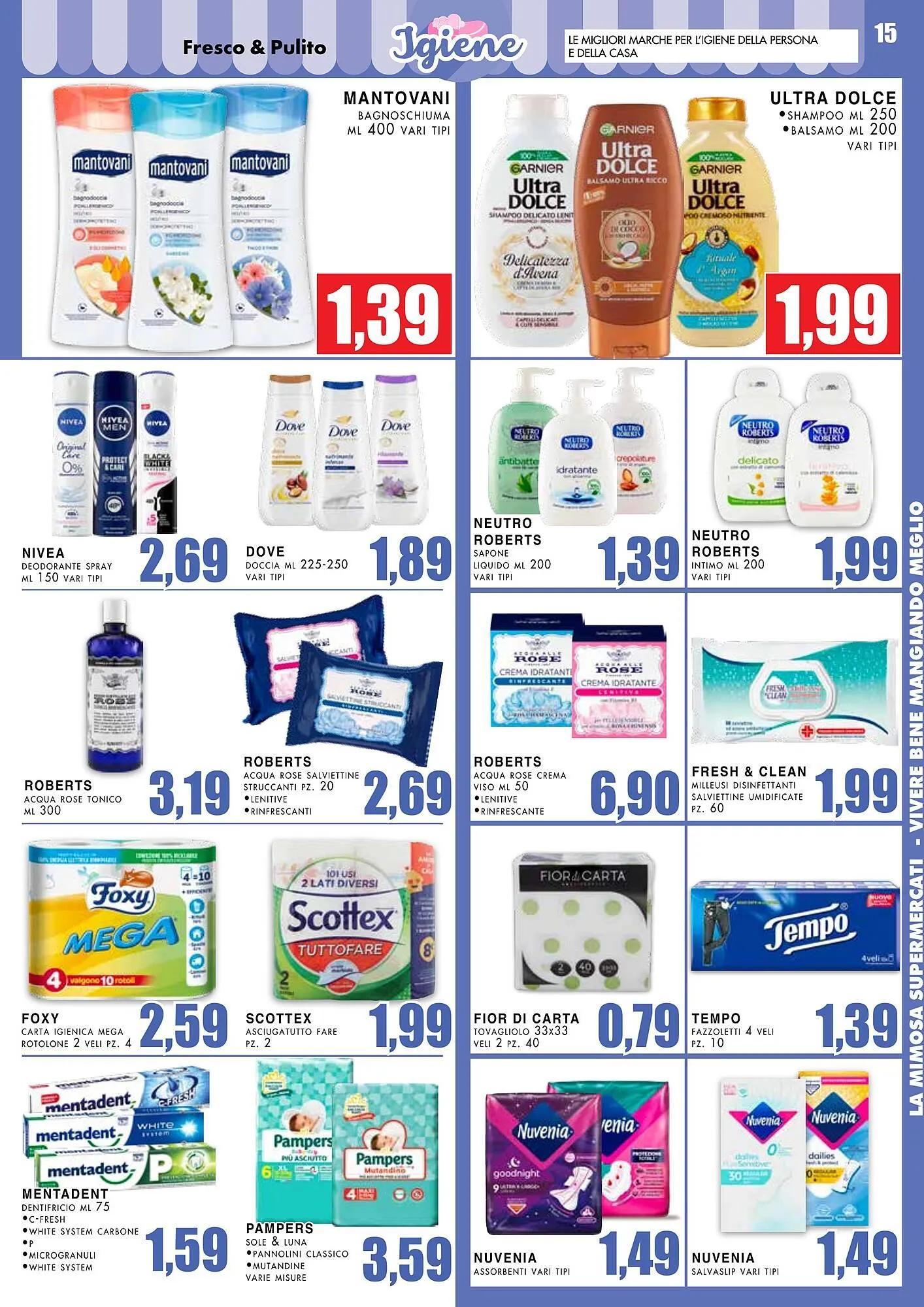 Volantino La Mimosa Supermercati da 19 maggio a 1 giugno di 2025 - Pagina del volantino 15
